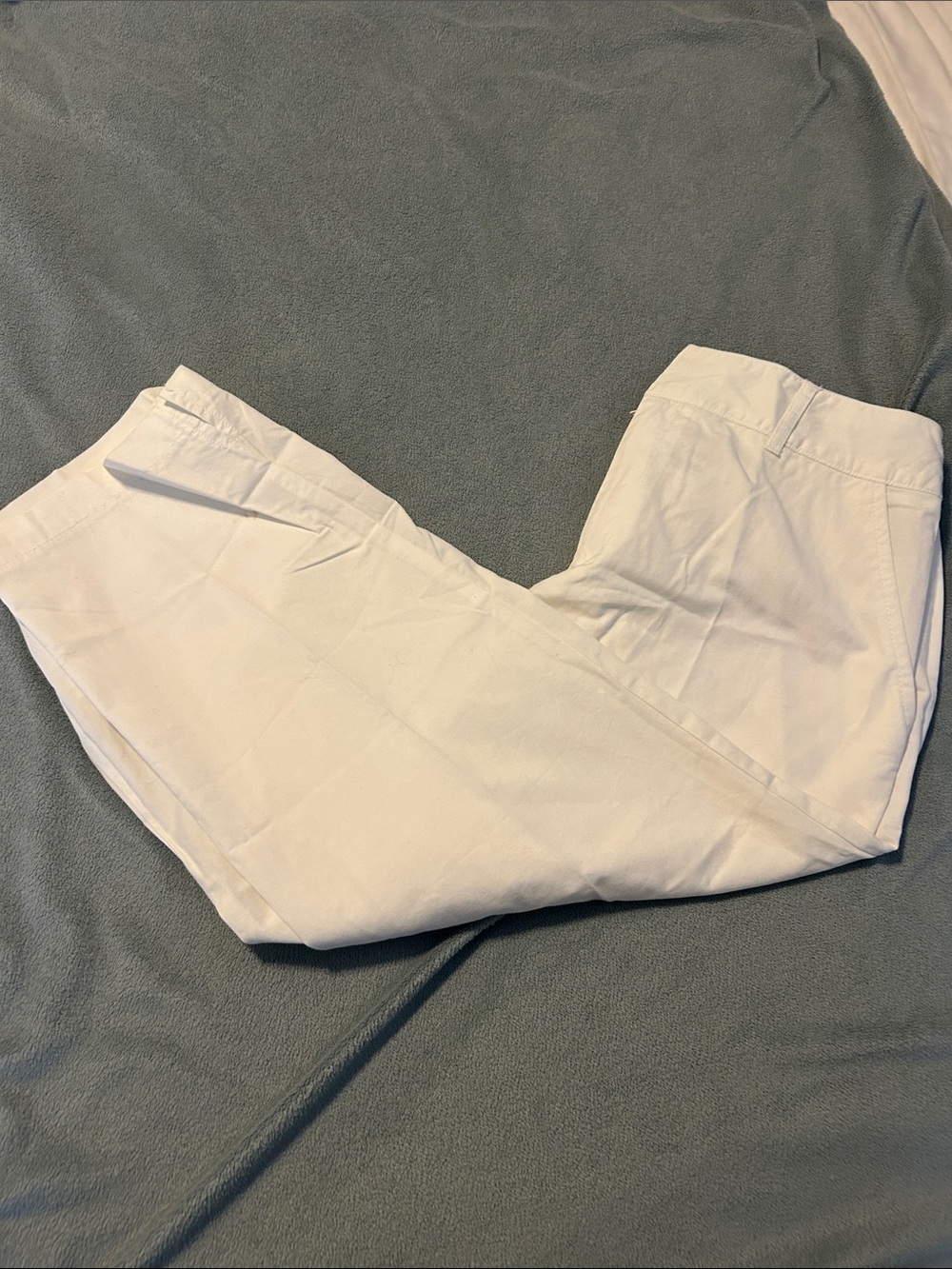 Women’s White Chino Pants - Classic Tailored Fit